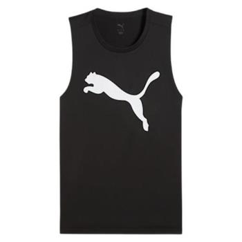 Puma 無袖背心 男裝 排汗 黑【運動世界】52590601