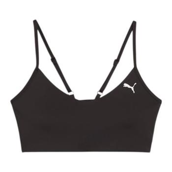 Puma 運動內衣 女裝 輕度支撐 黑【運動世界】52686001