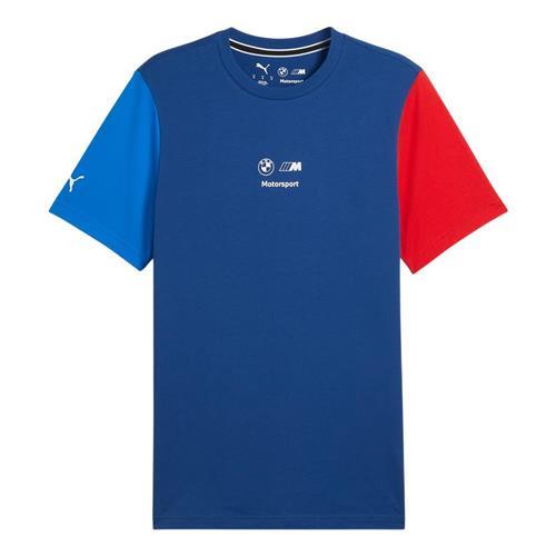 Puma 短袖上衣 男裝 BMW聯名款 藍【運動世界】63073504