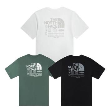 The North Face 北面 棉質短袖上衣 男裝 女裝【運動世界】NF0A8D84FN4/NF0A8D84HCH/NF0A8D84JK3