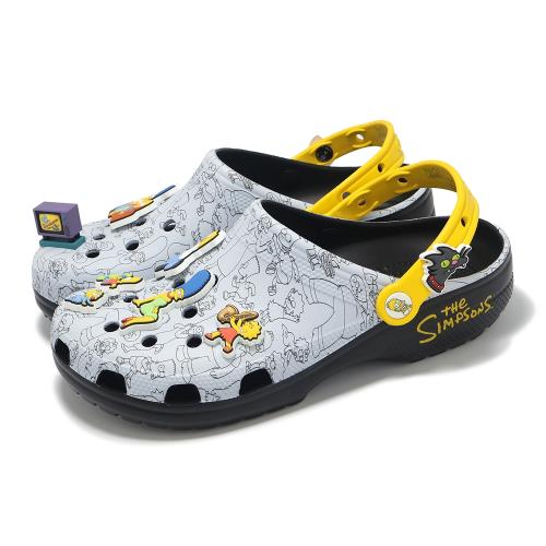 Crocs x The Simpsons Classic Clog 男女鞋 辛普森 克駱格 聯名洞洞鞋 卡駱馳 21110690H