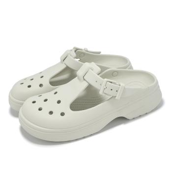 Crocs 厚底洞洞鞋 Classic Mary Jane Clog 男鞋 女鞋 瑪麗珍 克駱格 亞麻 卡駱馳 2105810HZ