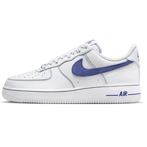 Nike 休閒鞋 男鞋 AF1 鐵牌 Air Force 1 07 LV8 白藍紅【運動世界】HQ2037-100