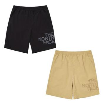 The North Face 北面 寬鬆短褲 男裝 防潑水 黑/卡其【運動世界】NF0A8C0VJK3/NF0A8C0VLK5