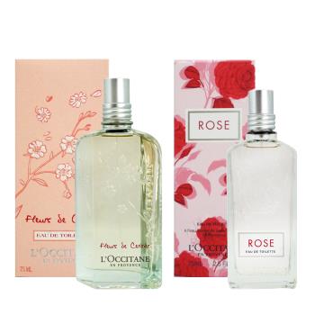 LOCCITANE歐舒丹 淡香水(75ml) [櫻花/玫瑰]