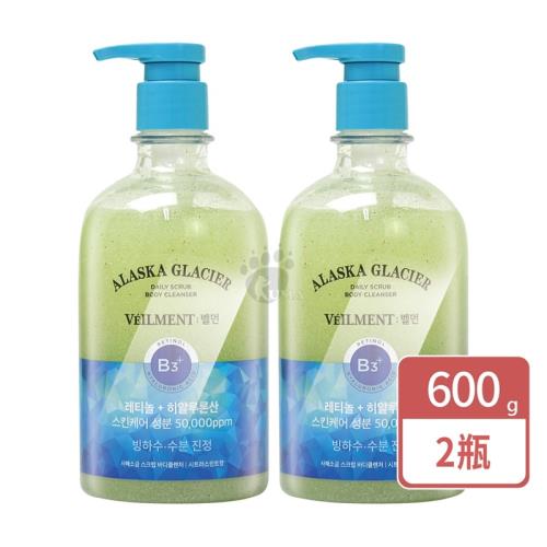 ONE THE BODY SPA賦活沐浴露 阿拉斯加以色列死海海鹽 600g/瓶 (2瓶)