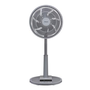 SANLUX臺灣三洋12吋微電腦自然風遙控立扇(灰色) EF-T12AJ2