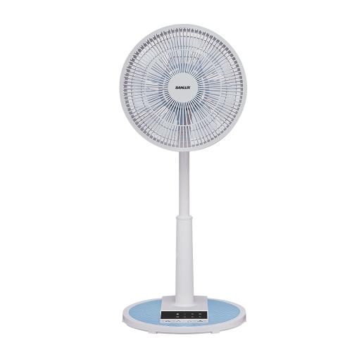 SANLUX台灣三洋12吋微電腦自然風遙控立扇(藍色) EF-T12AJ1