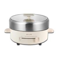 元山5公升不鏽鋼萬用分離式電火鍋YS-5512IC