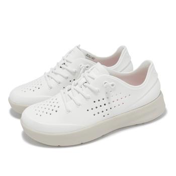 Crocs 懶人鞋 Inmotion Pacer W 女鞋 舒樂繫帶鞋 白 休閒鞋 洞洞鞋 卡駱馳 210832100