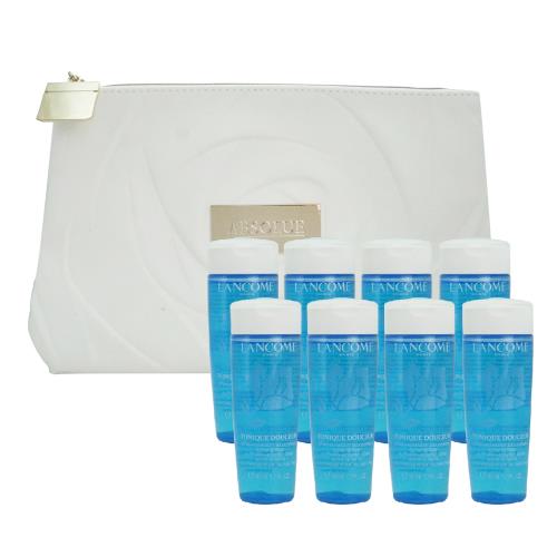 [正貨容量超值組]LANCOME蘭蔻 清柔化妝水(400ml)贈白色玫瑰化妝包