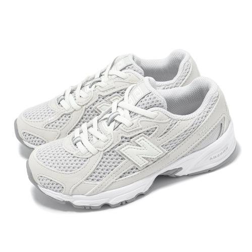 New Balance NB 休閒鞋 740 中童鞋 米 灰 寬楦 支撐 拼接 小朋友 運動鞋 NB PZ740GS-W