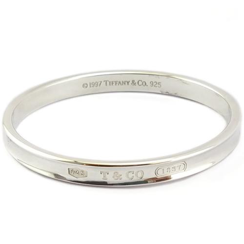 九八成新展示品半價出清--TIFFANY 1837系列-925純銀女用手環手鐲