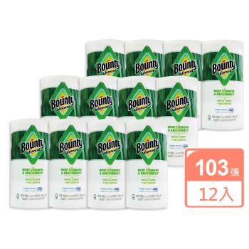 Bounty廚房紙巾(隨意撕)103張 x12捲