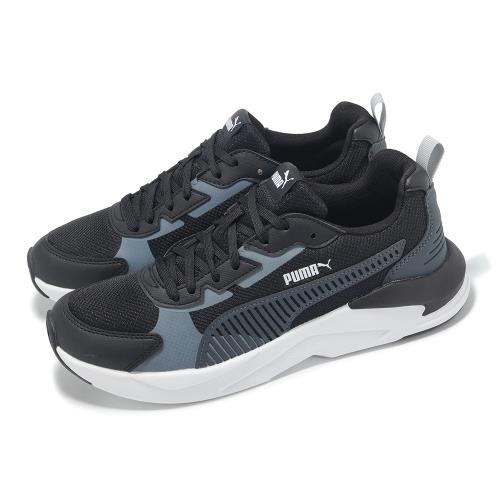 Puma 休閒鞋 X-Ray 3 LT 男鞋 黑 白 拼接 緩衝 運動鞋 40022901