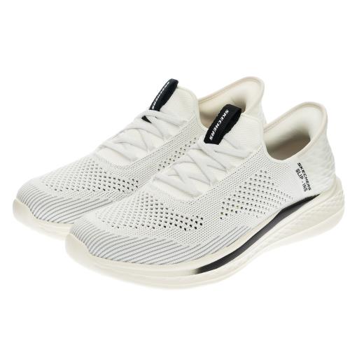 SKECHERS 男鞋 休閒系列 瞬穿舒適科技 SLADE (210810WHT)