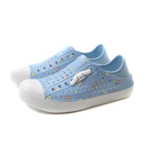 三麗鷗 Sanrio 大耳狗 洞洞鞋 休閒鞋 淺藍色 女鞋 825821 no020