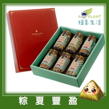 【植享生活】可夫萊堅果 粽夏豐盈禮盒丨6入堅果禮盒組-附提袋丨端午限定