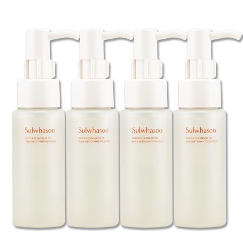 【Sulwhasoo 雪花秀】淨透保濕潔顏油 50ML x 4