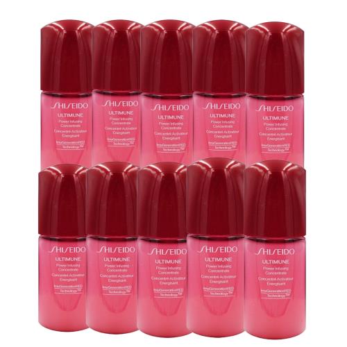 SHISEIDO資生堂 紅妍超導循環肌活露10ml*10入組-航空版