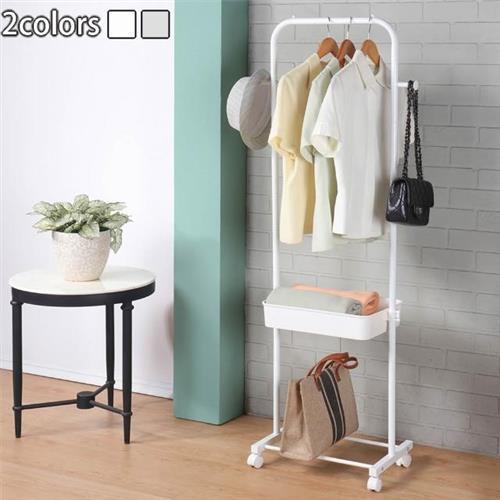 C&B 麻雀雖小簡潔風格移動式衣帽架(台灣生產)