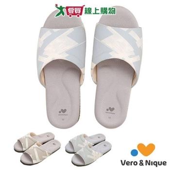 文青幾合涼感乳膠室內拖-藍28~29/綠25~26/卡28~29 拖鞋 室內拖【愛買】
