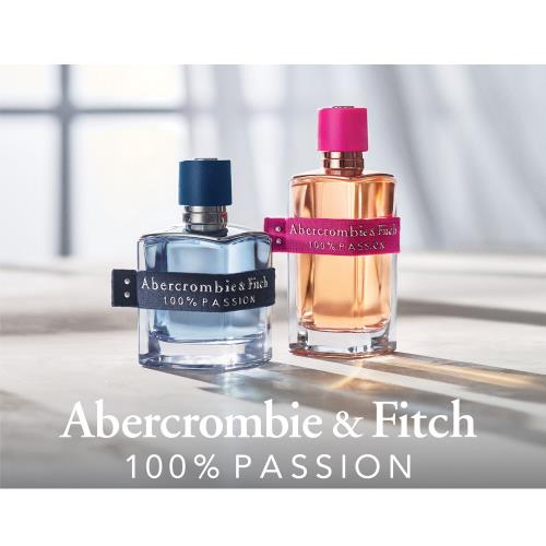 Abercrombie & Fitch 百分百熱情女性淡香精(100ml)-專櫃公司貨