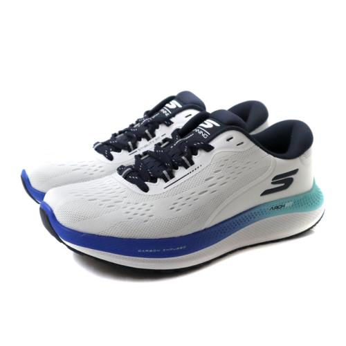 SKECHERS x GOODYEAR ARCHFIT 運動鞋 跑鞋 男鞋 白/藍 246084WMLT no986