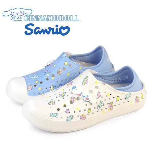 HELLO KITTY 女 CINNAMOROLL 大耳狗 洞洞鞋 雨鞋 防水鞋 布希鞋 懶人鞋 半拖鞋 穆勒鞋 兩穿 輕量O-25821
