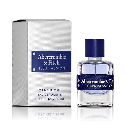 Abercrombie & Fitch A&F 百分百熱情男性淡香水 30ML