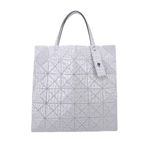 ISSEY MIYAKE 三宅一生 BAOABO KAIJU 6X6壓紋托特包-灰