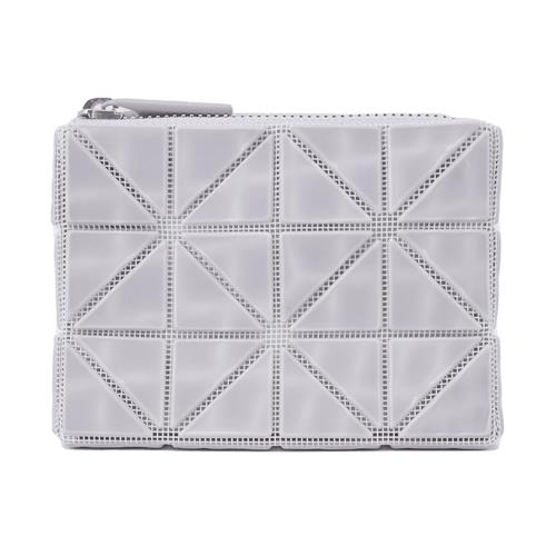 ISSEY MIYAKE 三宅一生 BAOABO CASSETTE 壓紋零錢包-灰