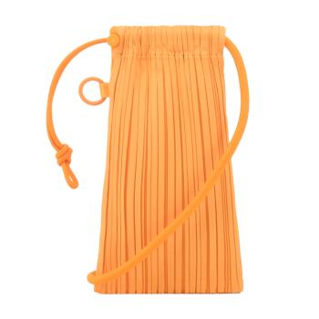 ISSEY MIYAKE 三宅一生 PP 褶皺迷你斜揹包-黃