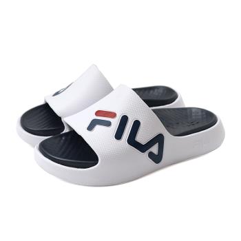 FILA 休閒拖鞋 戶外拖鞋 字母LOGO 男鞋 白色 4-S351Z-133 no443