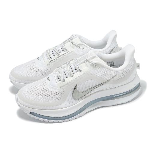 Nike 慢跑鞋 Pegasus Premium 男鞋 白 厚底 氣墊 緩震 運動鞋 HQ2592-102