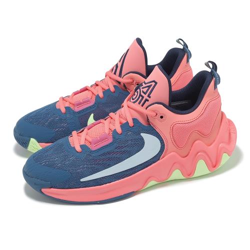 Nike 籃球鞋 Giannis Immortality 2 GS 大童 女鞋 字母哥 子系列 粉紅 藍 FQ8168-630