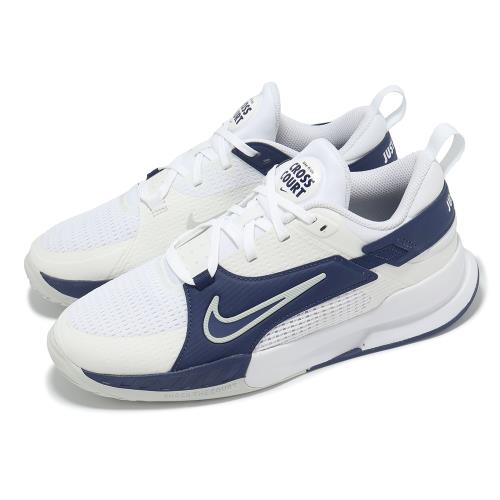 Nike 籃球鞋 Crosscourt GS 大童 女鞋 白 黑 室內運動 緩震 FN2231-101