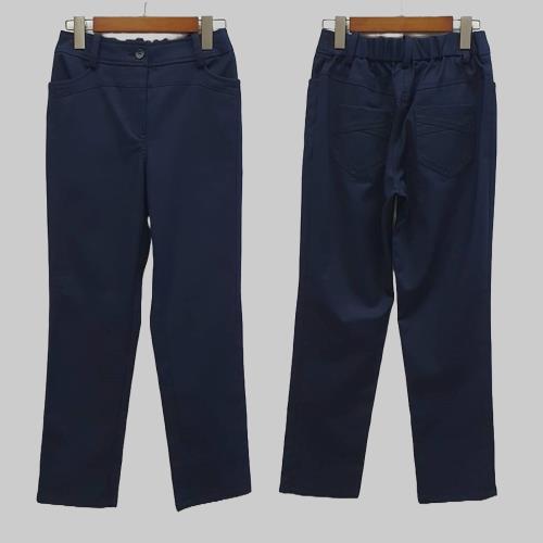 FIORE花蕾時尚鬆緊帶休閒長褲