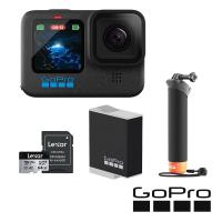 【GoPro】HERO12 Black CE創作者水上漂浮套組 (HERO12創作者套組+原廠漂浮手把＋原廠充電電池+64G記憶卡) 正成公司貨
