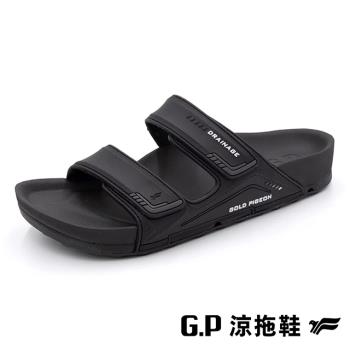 G.P(女)VOID防水透氣機能柏肯拖鞋 女鞋-黑色