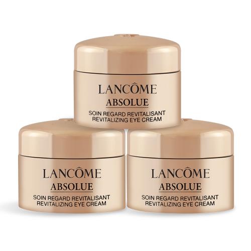 LANCOME 蘭蔻 絕對完美黃金玫瑰修護眼霜(5ml)X3
