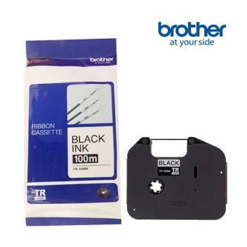 Brother TR-100BK 12mm 套管標籤機碳帶(長度100米)