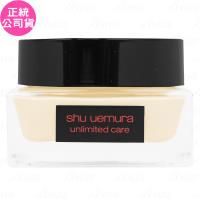 SHU UEMURA植村秀 無極限水潤光粉底霜 是一款專櫃公司貨粉底產品，SPF21 PA+++ 提供輕度防曬保護，35ml 容量適合日常使用。其水潤質地能完美貼合肌膚，提供自然光采與長效持妝效果，適合各種膚質使用。有四種色號可選：#674、#574、#764、#564，讓您輕鬆找到最適合的膚色。