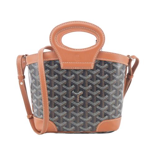 GOYARD Beluga 兩用包-迷小/黑棕