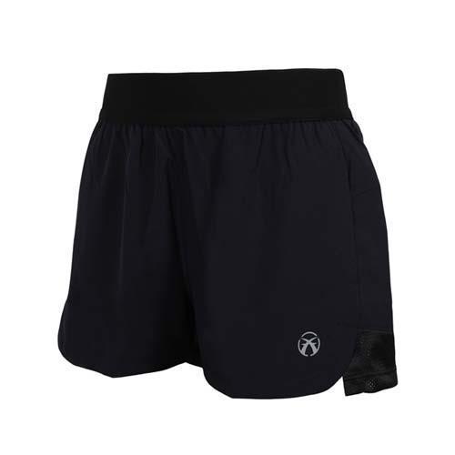 FIRESTAR 女四面彈慢跑短褲-5分褲 慢跑 訓練 休閒