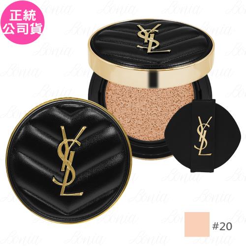 YSL恆久完美霧光氣墊粉餅SPF23/PA++(#20)(14g)(公司貨)