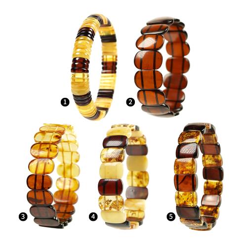 【正佳珠寶】蜜蠟琥珀 高品琥珀手排 翳珀 血珀 植物珀 水膽珀 蜜蠟手排｜多選賣場