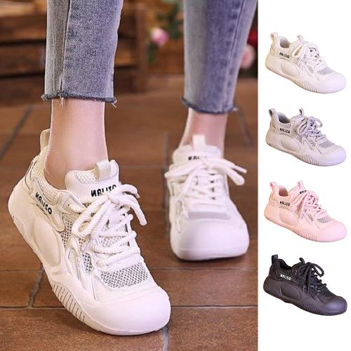 【LN】★透氣厚底運動休閒鞋(女鞋/厚底鞋/健走鞋)