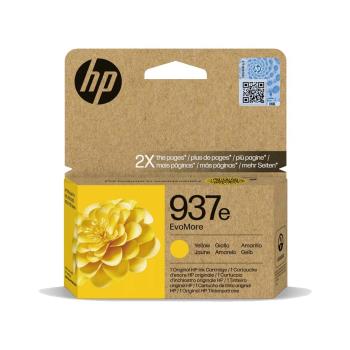HP 937e(4S6W8NA) 黃色 原廠墨水匣 適用HP 9110 / 9120 / 9130 / 9720 / 9730