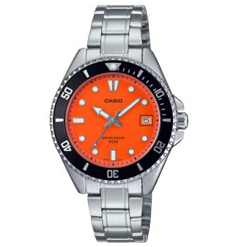【CASIO 卡西歐】帥氣鋼帶石英錶 MDV-10D-4A1